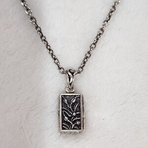 Sterling Silver Silpada Little Locket Chain Necklace